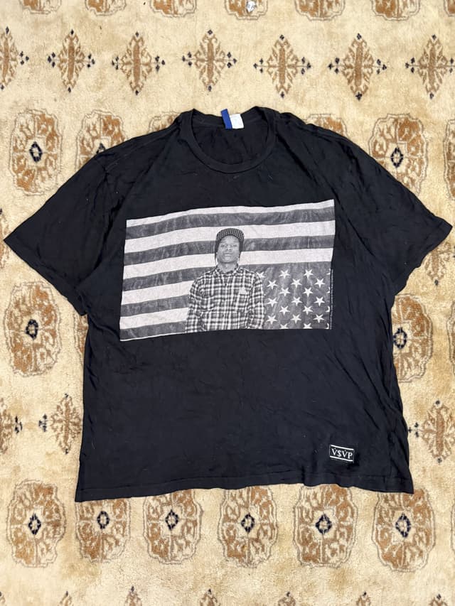 Vintage A$AP Rocky V$VP Graphic T-Shirt (XL)